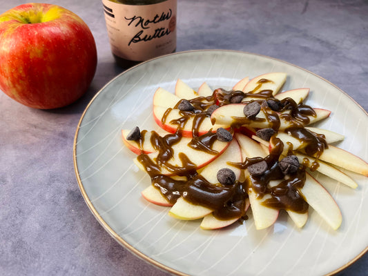 Mother Butter Caramel Sauce Apple Nachos